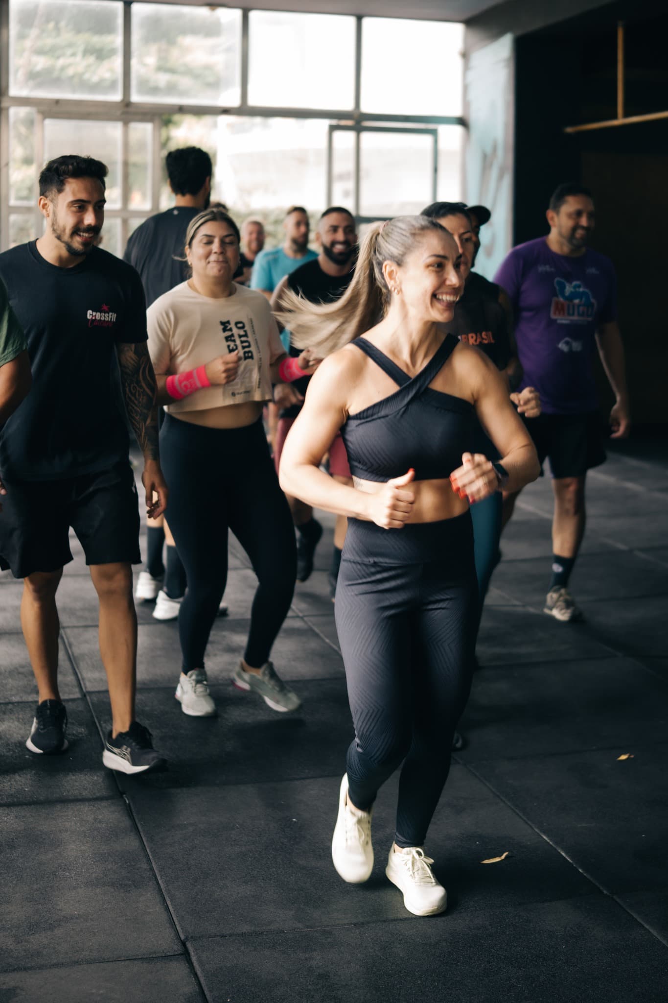 Treino ao ar livre